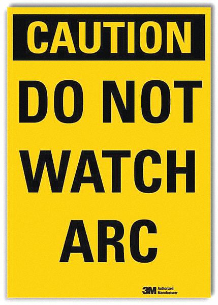 Caution Sign 14in x10 in Rflct Sheeting