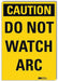 Caution Sign 7 in x 5 in Rflct Sheeting