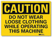 Safety Sign 7 in x 10 in Rflct Sheeting