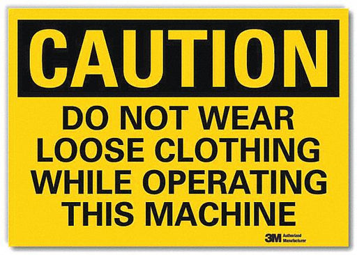Safety Sign 7 in x 10 in Rflct Sheeting