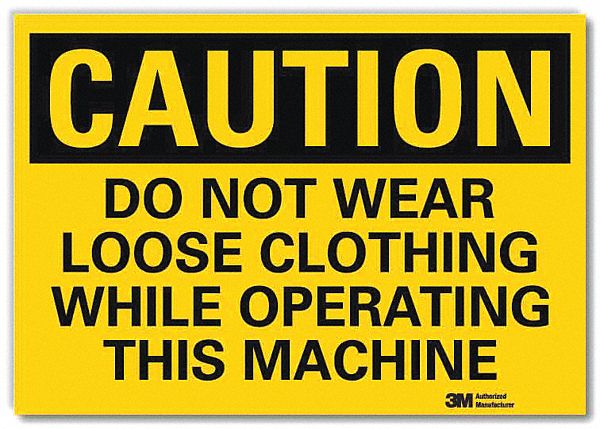Safety Sign 7 in x 10 in Rflct Sheeting