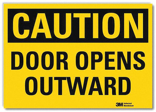 Safety Sign 7inx10in Reflective Sheeting