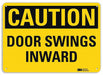 Caution Sign 10 in x 14 in Aluminum