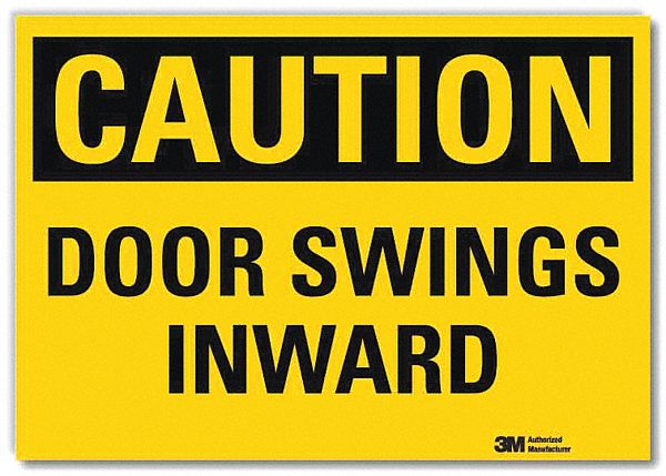 Safety Sign 10x14in Reflective Sheeting