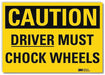 Safety Sign 5inx7in Reflective Sheeting