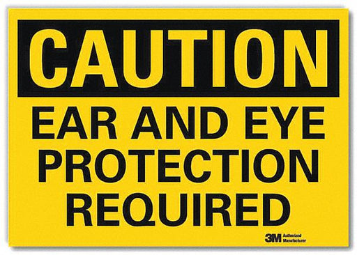Caution Sign 10x14in Reflective Sheeting