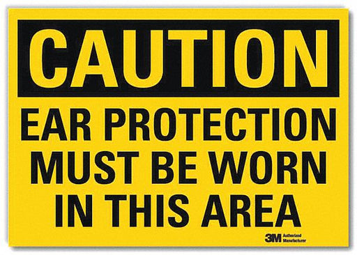 Caution Sign 10in x 14in Rflct Sheeting
