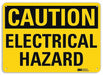 Caution Sign 10 inx14 in Plastic