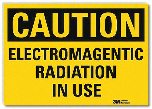 Caution Sign 7 in x 10 in Rflct Sheeting