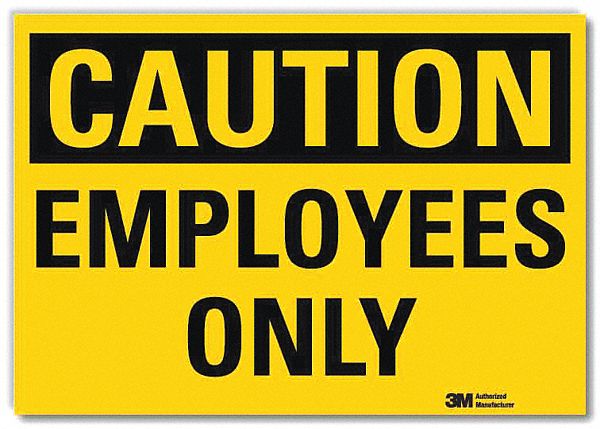 Safety Sign 7inx10in Reflective Sheeting