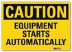 Safety Sign 5inx7in Reflective Sheeting
