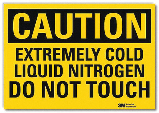 Caution Sign 5inx7in Reflective Sheeting