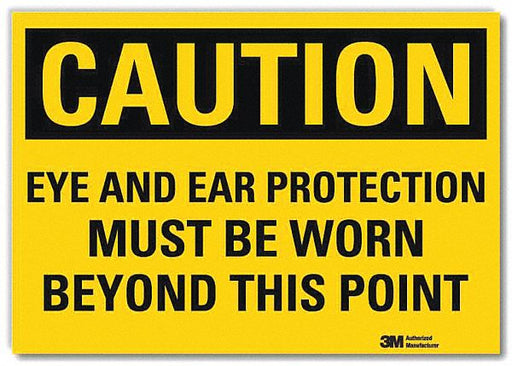 Caution Sign 10x14in Reflective Sheeting