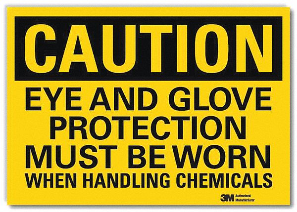 Caution Sign 10in x 14in Rflct Sheeting