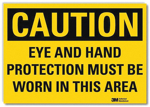 Caution Sign 10in x 14in Rflct Sheeting