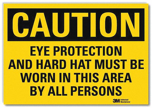 Caution Sign 10in x 14in Rflct Sheeting