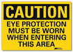 Caution Sign 10in x 14in Rflct Sheeting