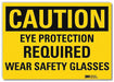 Caution Sign 10x14in Reflective Sheeting