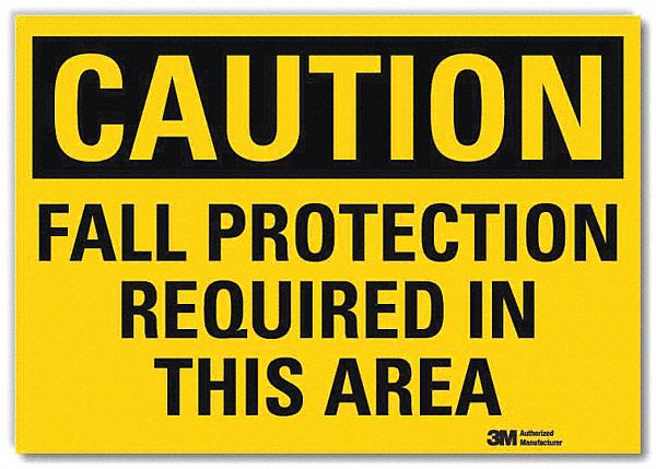 Caution Sign 7inx10in Reflctv Sheeting