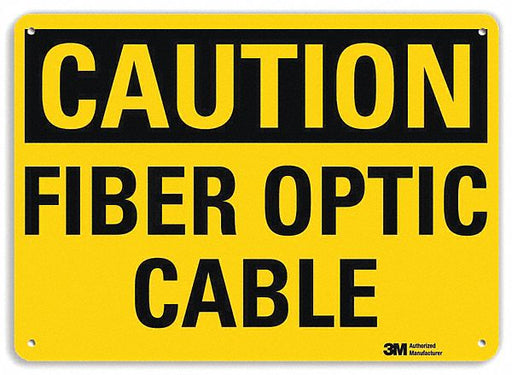 Safety Sign 7 in x 10 in Aluminum