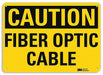 Caution Sign 7 in x 10 in Aluminum