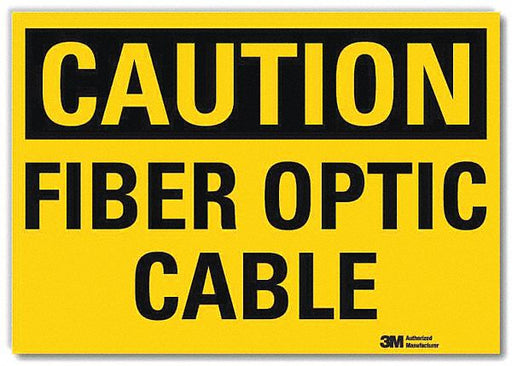 Caution Sign 5 in x 7 in Rflct Sheeting