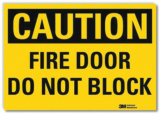 Safety Sign 7inx10in Reflective Sheeting