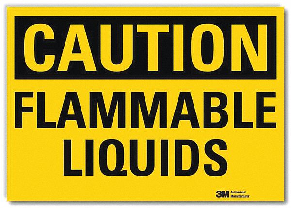 Caution Sign 7inx10in Reflctv Sheeting