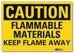 Caution Sign 10x14in Reflective Sheeting