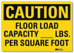 Safety Sign 7inx10in Reflective Sheeting