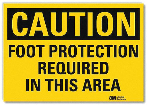 Caution Sign 10in x 14in Rflct Sheeting