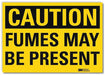 Caution Sign 5 in x 7 in Rflct Sheeting
