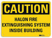 Fire Sign 7 in x 10 in Aluminum