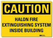 Fire Sign 10inx14in Reflective Sheeting