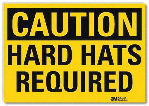 Caution Sign 10x14in Reflective Sheeting