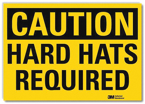 Caution Sign 10x14in Reflective Sheeting