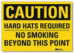 Caution Sign 10in x 14in Rflct Sheeting
