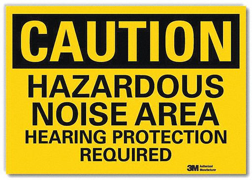 Caution Sign 5inx7in Reflective Sheeting