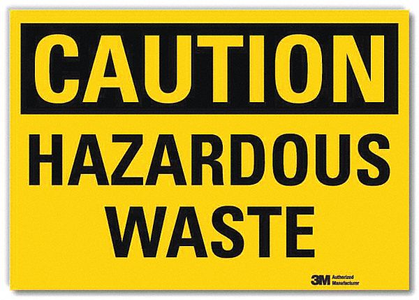 Caution Sign 7inx10in Reflctv Sheeting