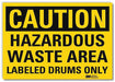 Caution Sign 7 in x 10 in Rflct Sheeting