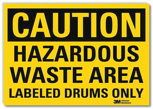 Caution Sign 10x14in Reflective Sheeting