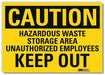 Caution Sign 10in x 14in Rflct Sheeting