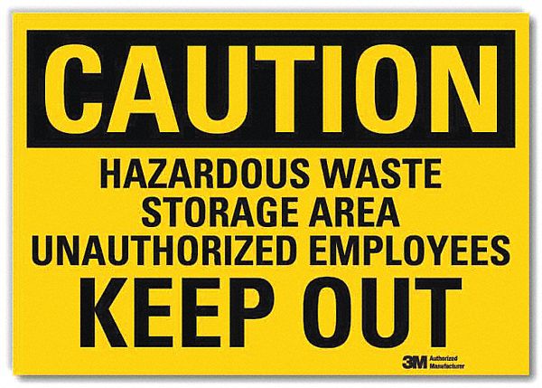 Caution Sign 10in x 14in Rflct Sheeting