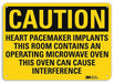 Caution Sign 10 in x 14 in Aluminum
