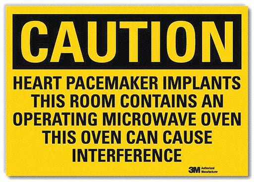 Caution Sign 7 in x 10 in Rflct Sheeting