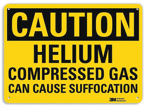 Caution Sign 10 inx14 in Plastic