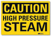 Caution Sign 5inx7in Reflective Sheeting