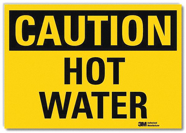 Caution Sign 7inx10in Reflctv Sheeting
