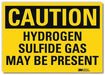 Caution Sign 7 in x 10 in Rflct Sheeting