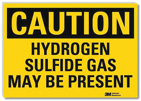 Caution Sign 5 in x 7 in Rflct Sheeting
